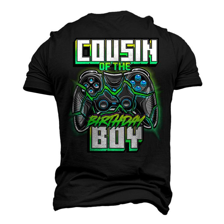 Cousin Of The Birthday Boy Matching Family Video Game Party Men's 3D T-shirt Back Print