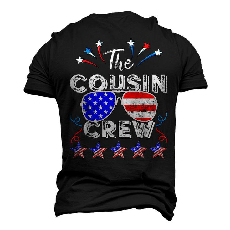 Cousin Crew 4Th Of July Patriotic American Family Matching V2 Men's 3D T-shirt Back Print