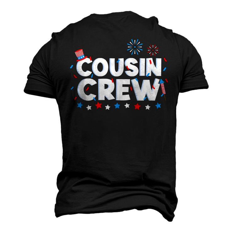 Cousin Crew 4Th Of July Patriotic American Family Matching V9 Men's 3D T-shirt Back Print