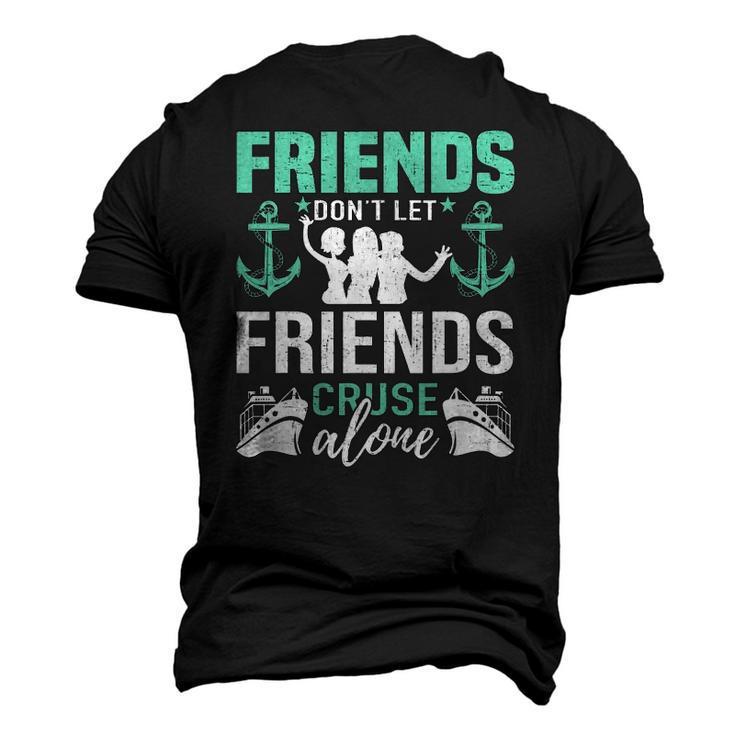 Cruise Ship Vacation Friend Cruise Men's 3D T-Shirt Back Print