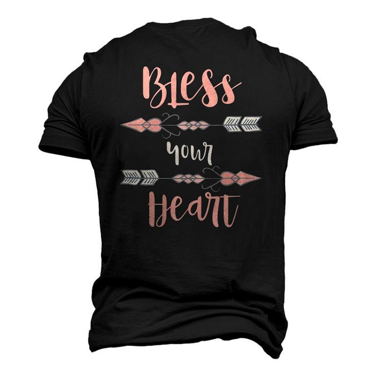 Cute Bless Your Heart Southern Culture Saying Men's 3D T-Shirt Back Print