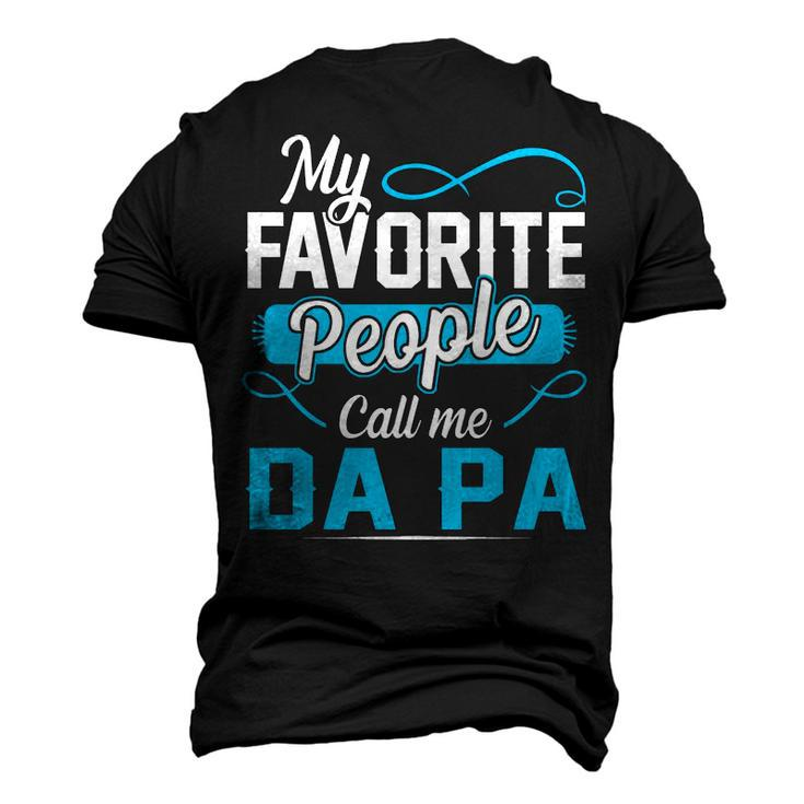 Da Pa Grandpa My Favorite People Call Me Da Pa V2 Men's 3D T-shirt Back Print