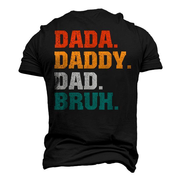 Mens Dada Daddy Dad Bruh From Son Boys Fathers Day V2 Men's 3D T-shirt Back Print