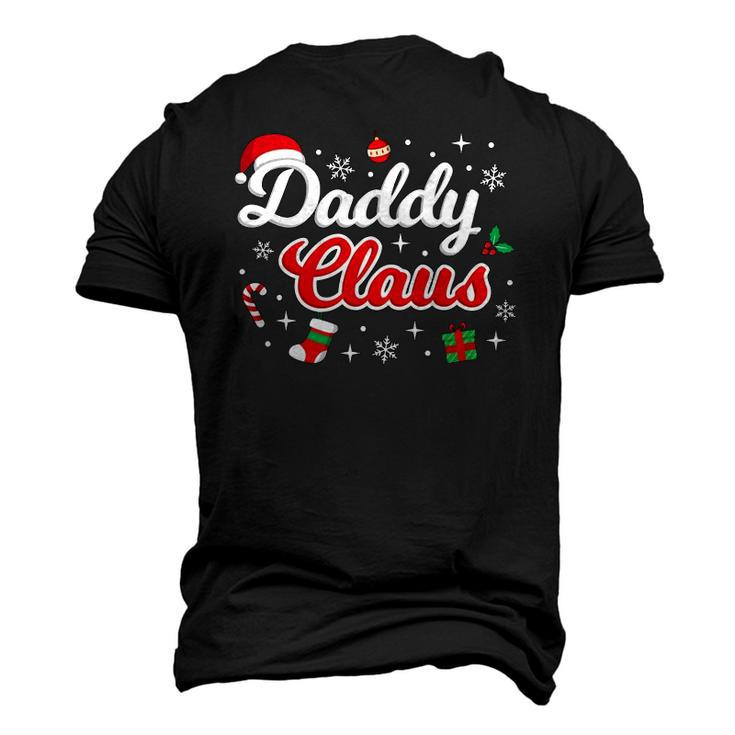 Daddy Claus Dad Merry Xmas Santa Matching Group Cute Men's 3D T-Shirt Back Print
