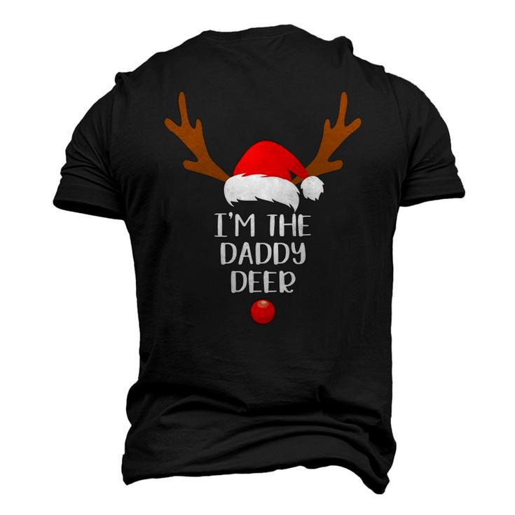 Mens Im The Daddy Deer Matching Group Fun Christmas Men's 3D T-Shirt Back Print