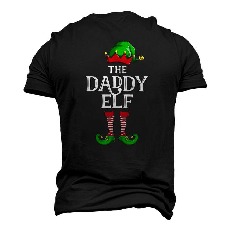 Daddy Elf Matching Group Christmas Party Pajama Men's 3D T-Shirt Back Print
