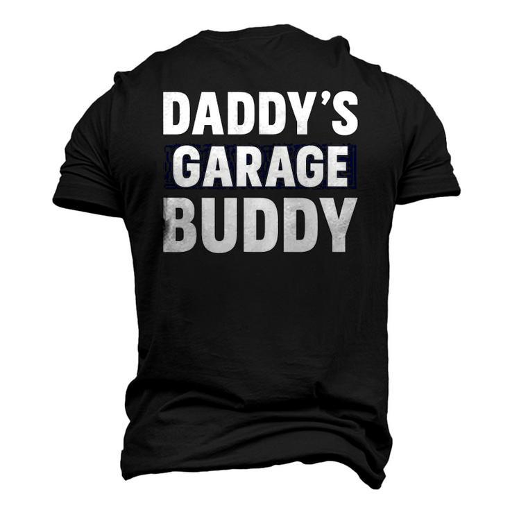 Daddys Garage Buddy For Dads Helper Men's 3D T-Shirt Back Print