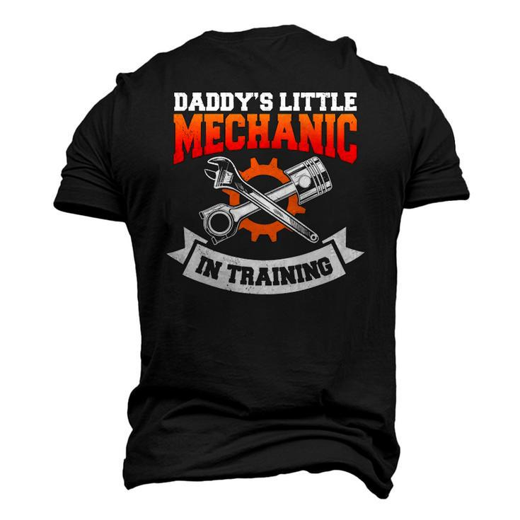 Daddys Little Mechanic In Training Automotive Technician Men's 3D T-Shirt Back Print