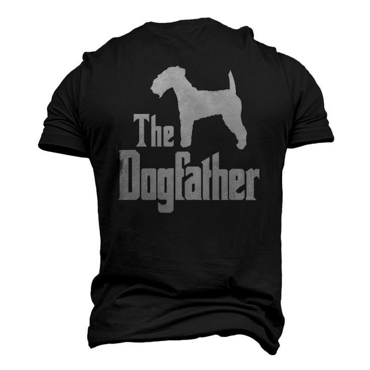 The Dogfather Dog Lakeland Terrier Men's 3D T-Shirt Back Print