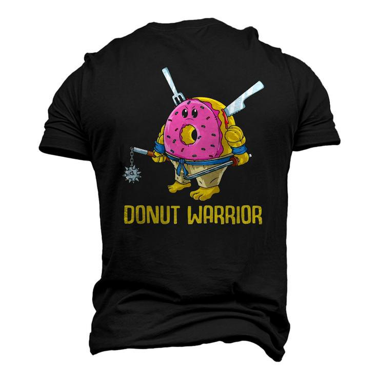 Donut Doughnut Pink Sprinkles Cute Donut Men's 3D T-Shirt Back Print