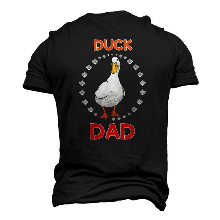 Mens Duck Dad Duck Lover Duck Owner For Men Men's 3D T-Shirt Back Print