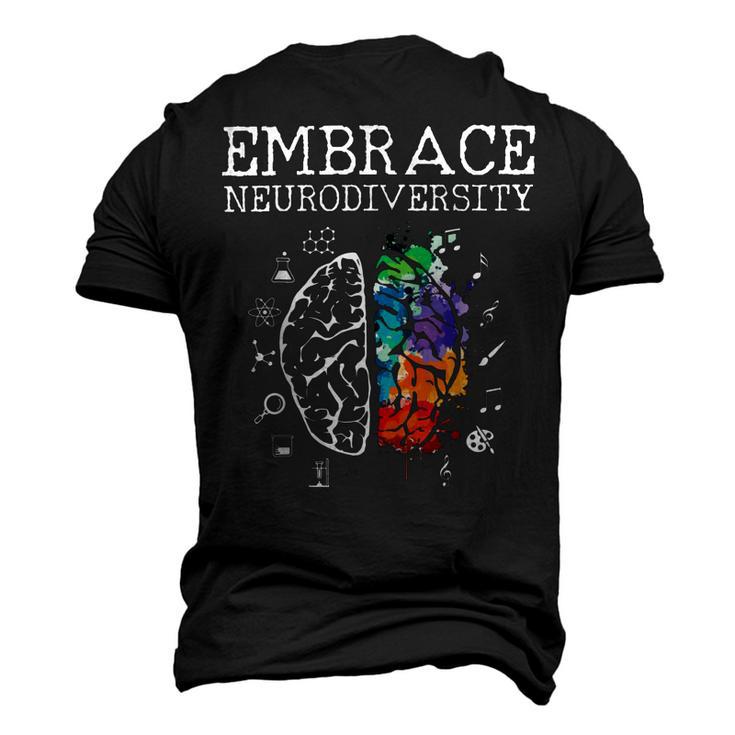 Embrace Neurodiversity Funny V5 Men's 3D Print Graphic Crewneck Short Sleeve T-shirt