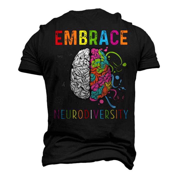 Embrace Neurodiversity V2 Men's 3D Print Graphic Crewneck Short Sleeve T-shirt