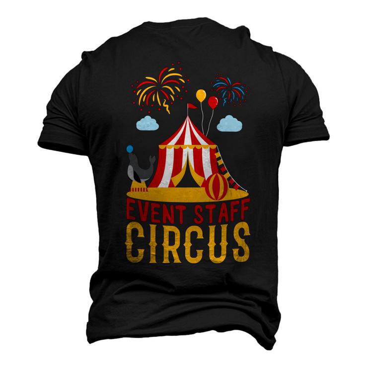 Even Staff Circus Men's 3D Print Graphic Crewneck Short Sleeve T-shirt