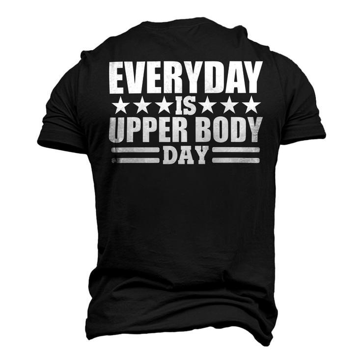 Every Day Is Upper Body Day Men's 3D Print Graphic Crewneck Short Sleeve T-shirt