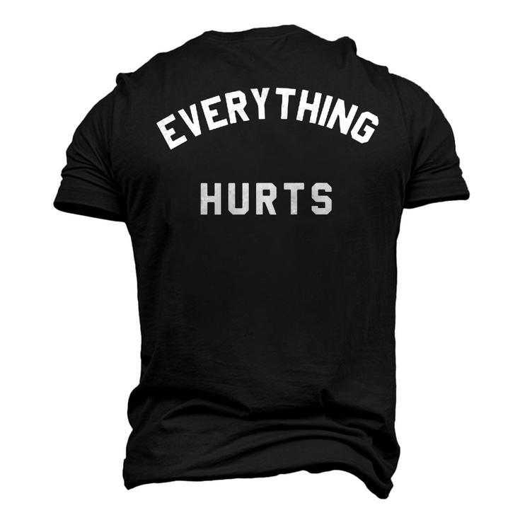 Everything Hurts Workout Gym Men's 3D Print Graphic Crewneck Short Sleeve T-shirt