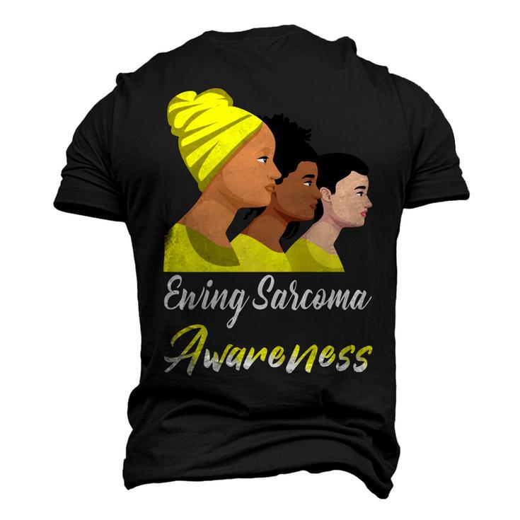Ewings Sarcoma Awareness  Yellow Women  Ewings Sarcoma  Ewings Sarcoma Awareness Men's 3D Print Graphic Crewneck Short Sleeve T-shirt