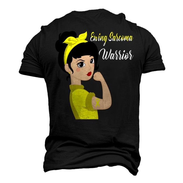 Ewings Sarcoma Warrior Strong Women  Yellow Women  Ewings Sarcoma  Ewings Sarcoma Awareness Men's 3D Print Graphic Crewneck Short Sleeve T-shirt