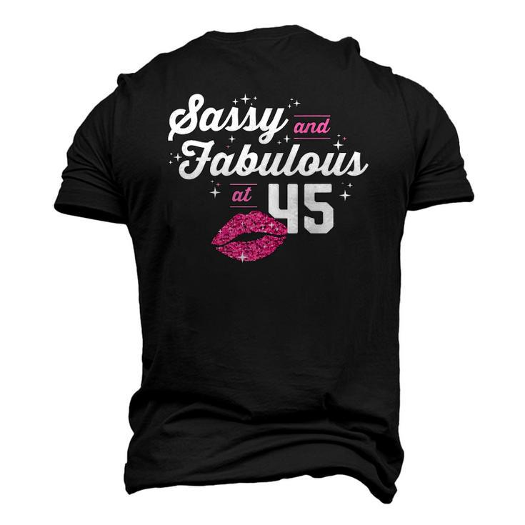 Fabulous At 45 Years Old 45Th Birthday Chapter 45 Men's 3D T-Shirt Back Print