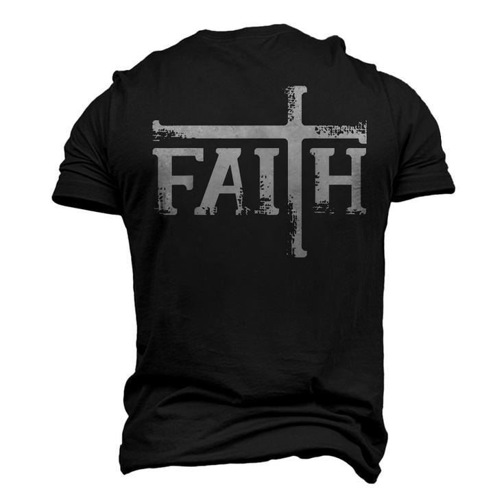 Faith Cross Christian T For Men Women Kids Men's 3D T-shirt Back Print