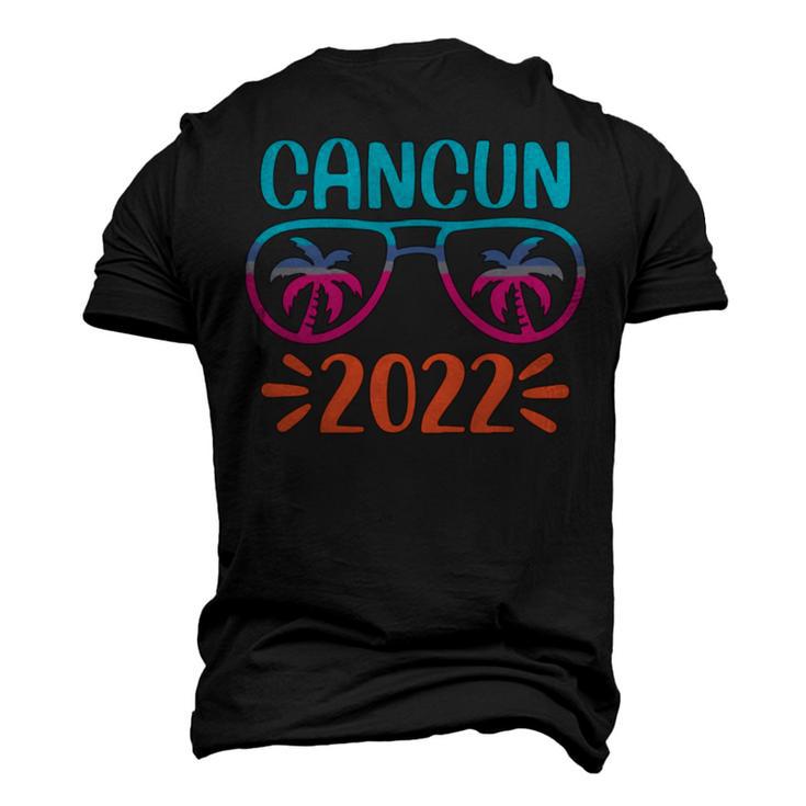 Family Vacation 2022 Cancun Men's 3D Print Graphic Crewneck Short Sleeve T-shirt