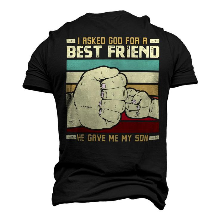 Father Grandpa Father And Son Best Friend For Life Fathers Day 56 Family Dad Men's 3D Print Graphic Crewneck Short Sleeve T-shirt