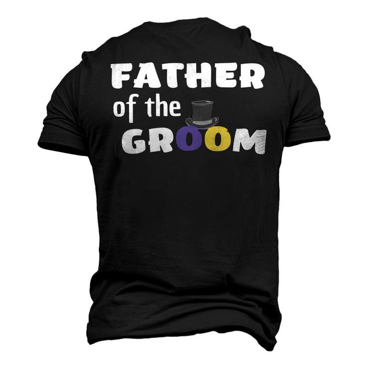 Father Of The Groom Getting Ready For The Wedding Men's 3D Print Graphic Crewneck Short Sleeve T-shirt