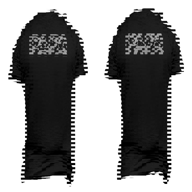 Mens Fathers Day For Dad Papa Atv Quad Wheeler Men's 3D T-Shirt Back Print