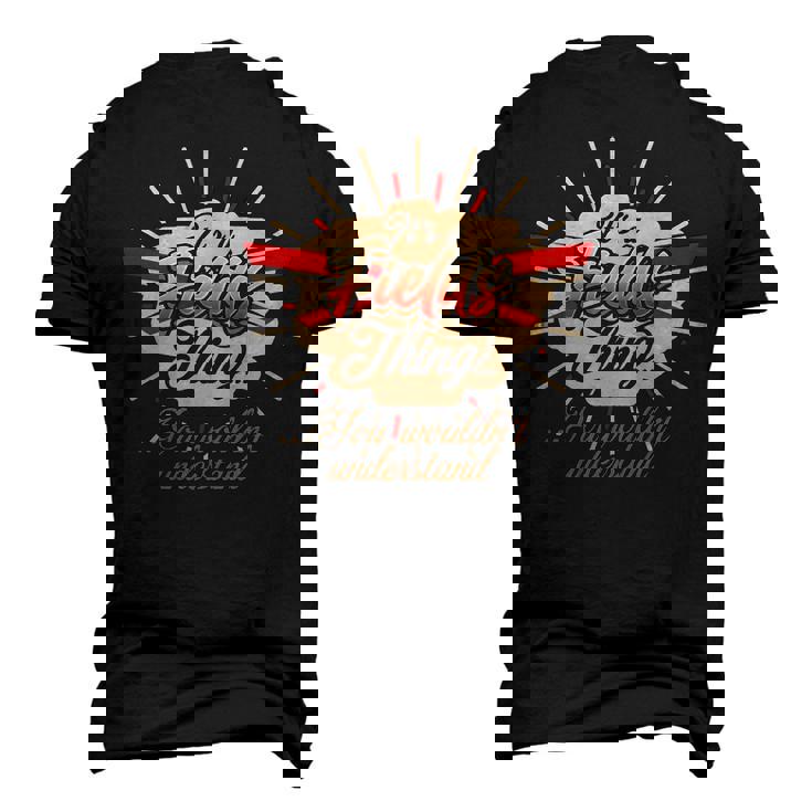 Fields T Shirt For Fields Men's 3D T-shirt Back Print