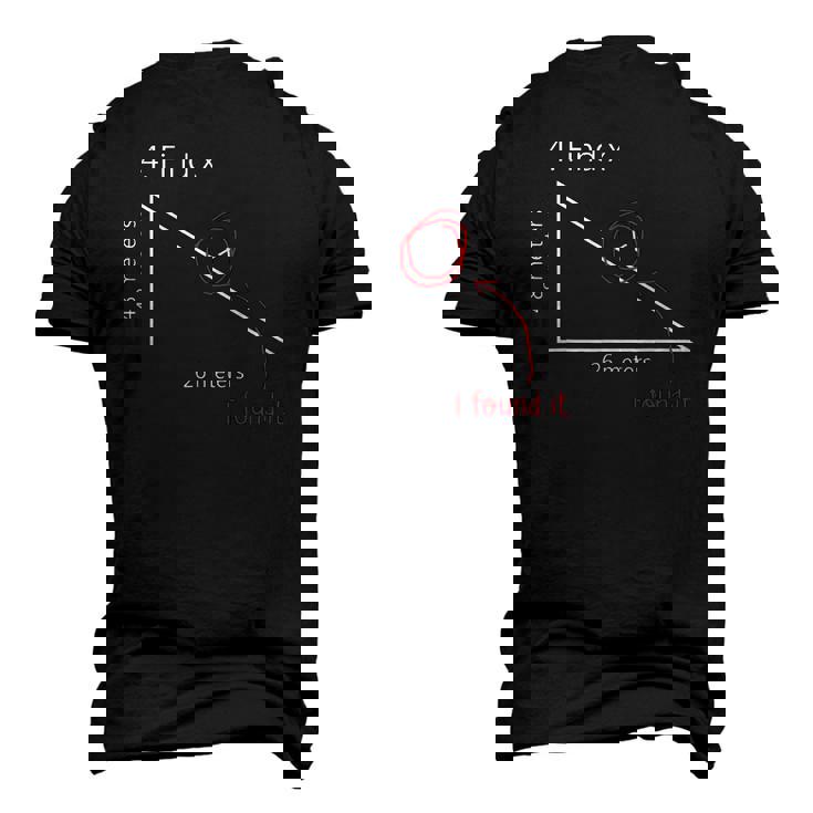 Find X I Found It Math Pun Find Men's 3D T-Shirt Back Print