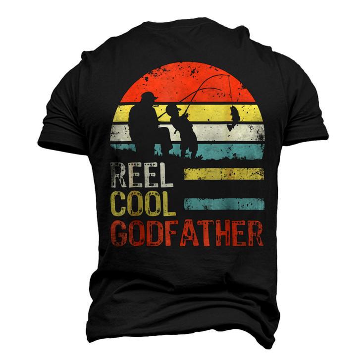 Fishing Reel Cool Godfather V3 Men's 3D Print Graphic Crewneck Short Sleeve T-shirt