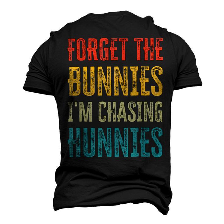 Forget The Bunnies Im Chasing Hunnies Funny  Men's 3D Print Graphic Crewneck Short Sleeve T-shirt