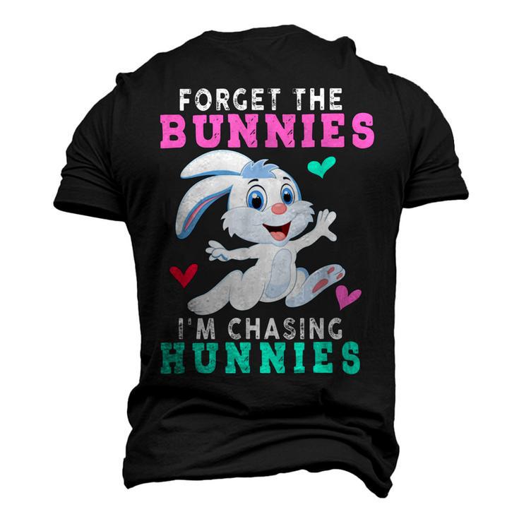 Forget The Bunnies Im Chasing Hunnies Funny  Men's 3D Print Graphic Crewneck Short Sleeve T-shirt