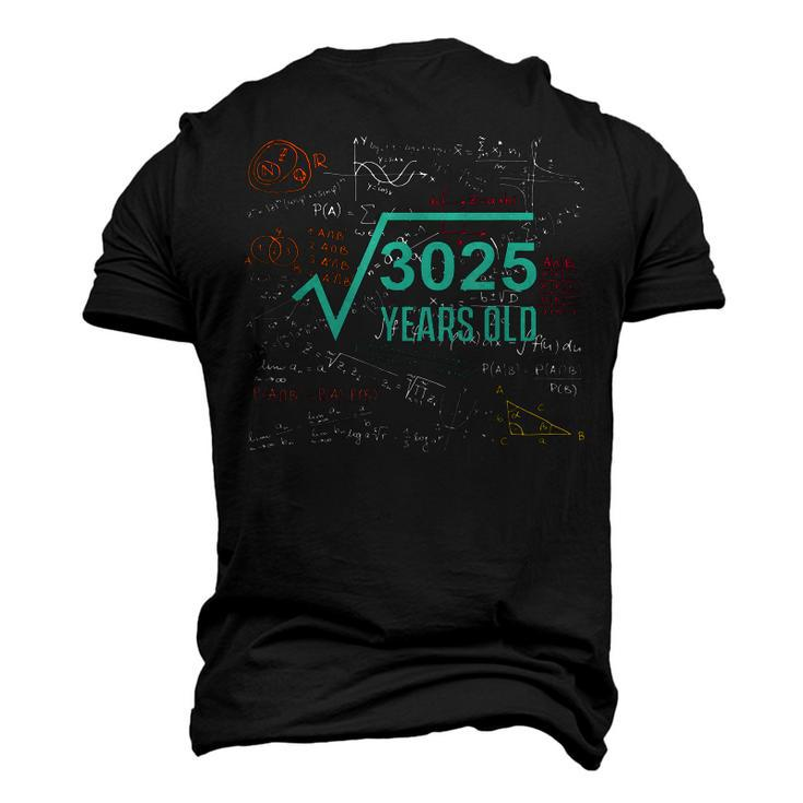 Formulas Root 3025 55Th Fifty Five Birthday Men's 3D T-shirt Back Print