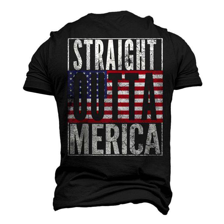 Fourth Of July July 4Th Merica Usa Flag Dad Joke Men's 3D T-shirt Back Print