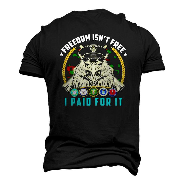 Freedom Isnt Free I Paid For It Men's 3D T-Shirt Back Print
