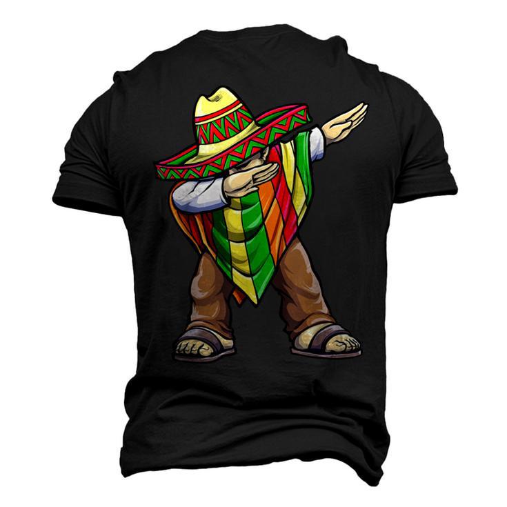 Funny Dabbing Taco Cinco De May Mexican Food V2 Men's 3D Print Graphic Crewneck Short Sleeve T-shirt