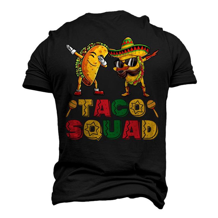 Funny Dabbing Taco Cinco De May Mexican Food V3 Men's 3D Print Graphic Crewneck Short Sleeve T-shirt