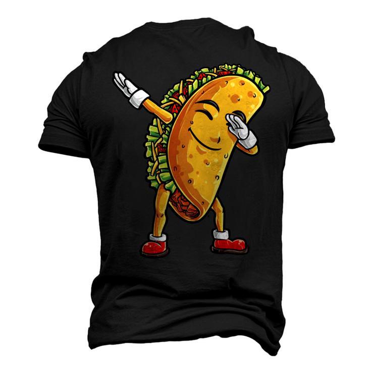 Funny Dabbing Taco Cinco De May Mexican Food V5 Men's 3D Print Graphic Crewneck Short Sleeve T-shirt