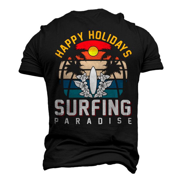 Funny Enjoy The Summer Holiday Summer Surfing Paradise Men's 3D Print Graphic Crewneck Short Sleeve T-shirt