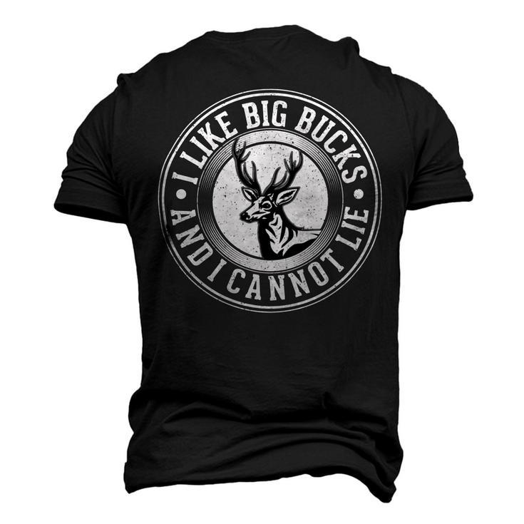 Funny I Like Big Bucks And I Cannot Lie  Deer Hunting  Men's 3D Print Graphic Crewneck Short Sleeve T-shirt