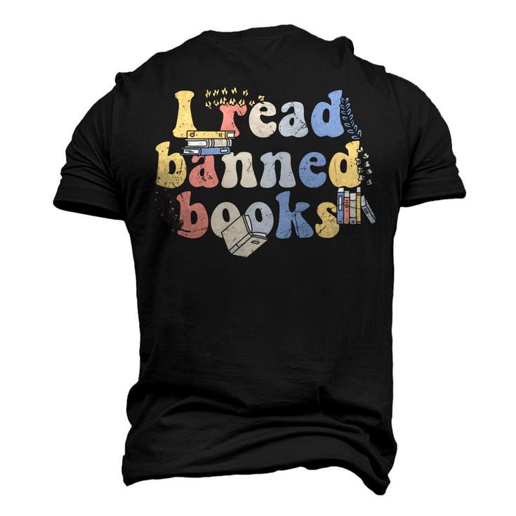 Funny  I Read Banned Books Lovers Books Men's 3D Print Graphic Crewneck Short Sleeve T-shirt