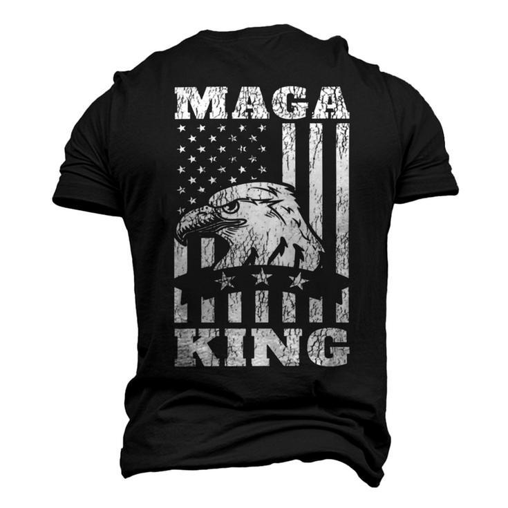 Funny Maga King Trump Supporter Gift  Maga King    Men's 3D Print Graphic Crewneck Short Sleeve T-shirt