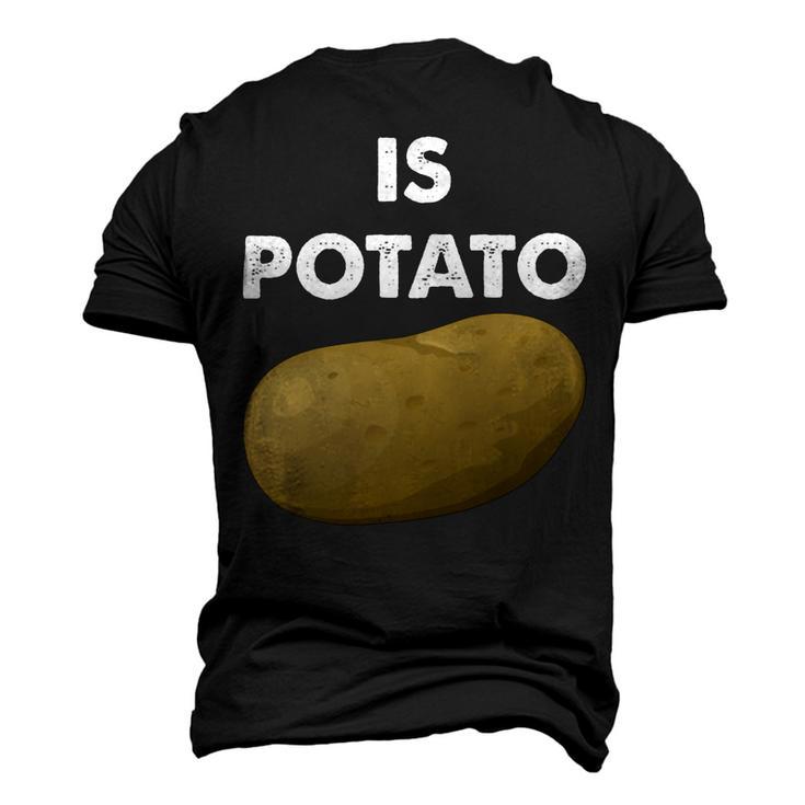 Funny Potato Men's 3D Print Graphic Crewneck Short Sleeve T-shirt