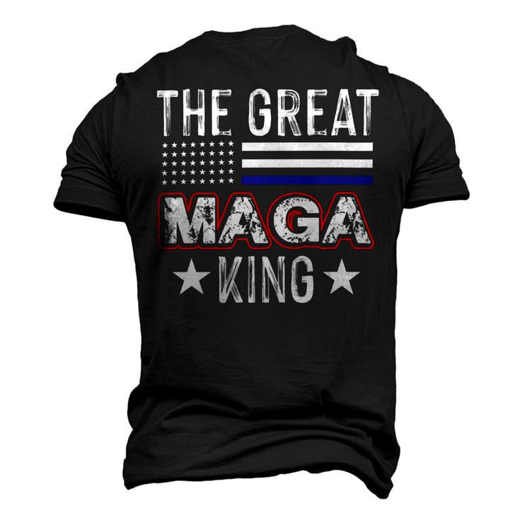 Funny The Great Maga King Trump 2022 Amp 2024   Men's 3D Print Graphic Crewneck Short Sleeve T-shirt