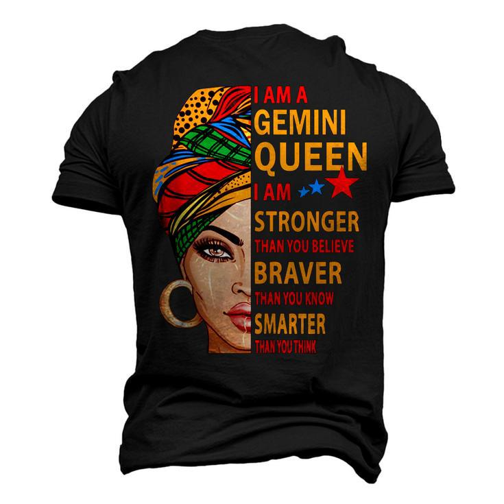 Gemini Queen I Am Stronger Birthday For Gemini Zodiac Men's 3D T-shirt Back Print