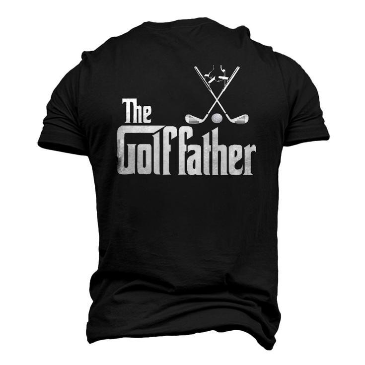 The Golffather Golf Father Golfing Fathers Day Men's 3D T-Shirt Back Print