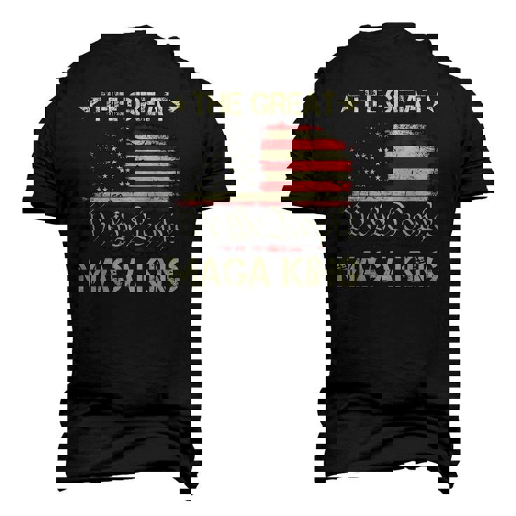 The Great Maga King We The People Ultra Maga Patriotic Us Men's 3D T-Shirt Back Print