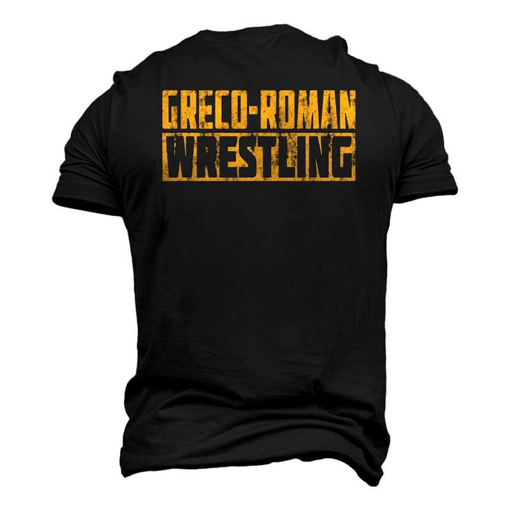 Greco Roman Wrestling Training Wrestler Outfit Men's 3D T-Shirt Back Print