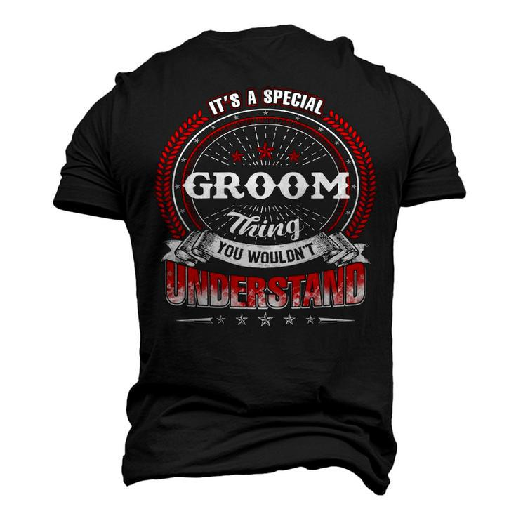 Groom Shirt Family Crest Groom T Shirt Groom Clothing Groom Tshirt Groom Tshirt For The Groom Men's 3D T-shirt Back Print